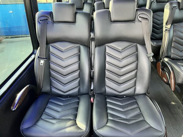 Leather Wrapped Seats For All Passengers.