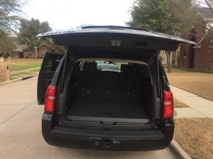 SUV Suburban Service To DFW Airport. 6 passenger Suburban with excellent luggage space.