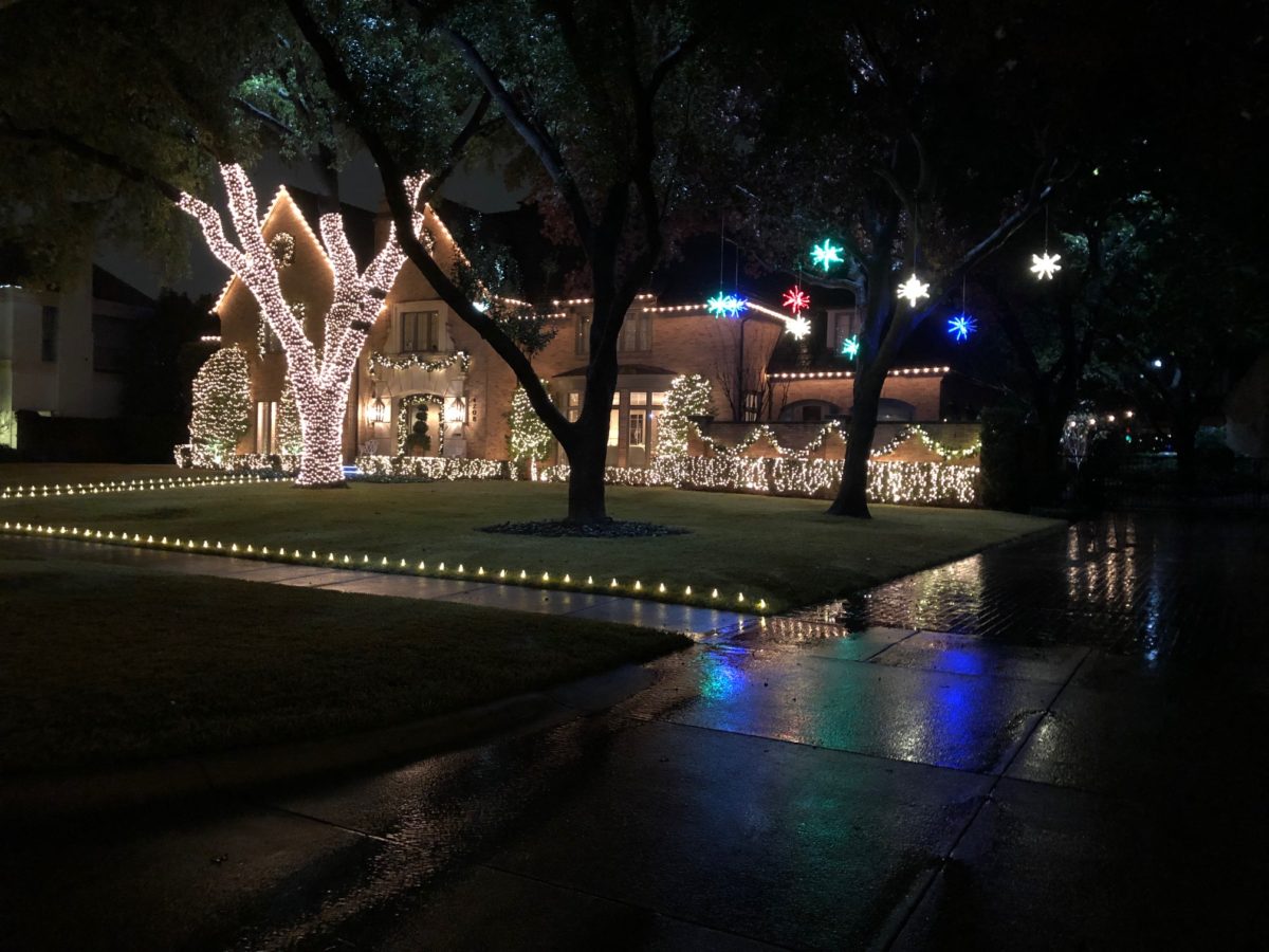 Highland Park Christmas Lights,Dallas,Texas,limousine,first class,tours