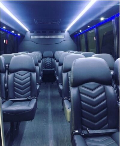 23 Passenger Minibus Dallas, Fort Worth, Texas. This is a very nice executive seating minibus. DFW Executive Limos.